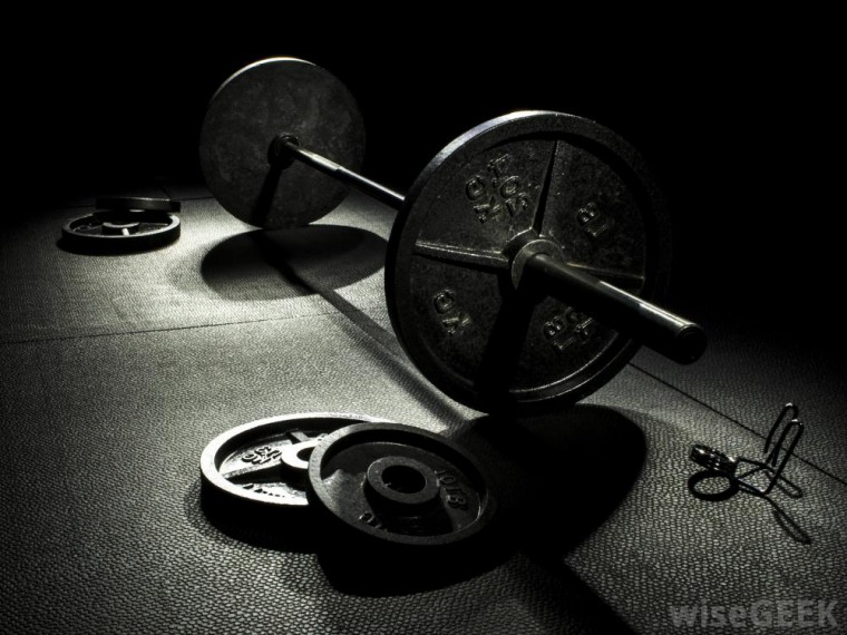 barbell-with-weights