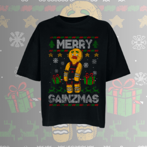 Merry Gainzmas! - karácsonyi oversize póló (női)