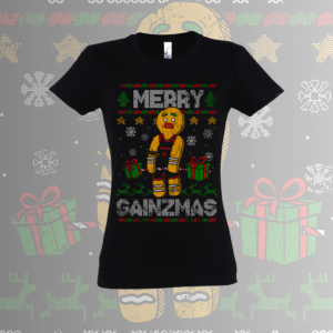 Merry Gainzmas! - karácsonyi póló (női)