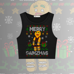 Merry Gainzmas! - karácsonyi croptop