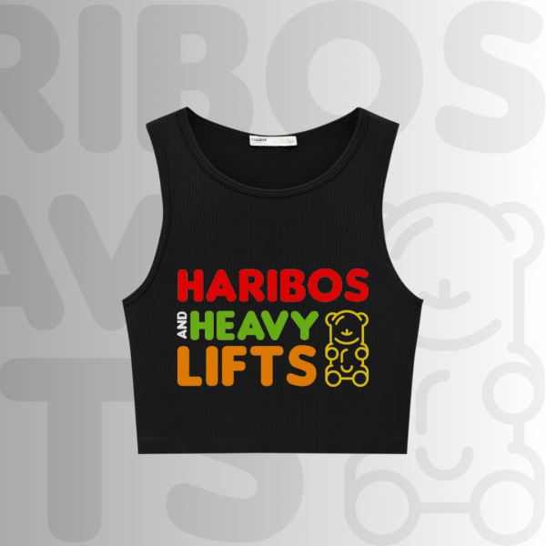 Haribo croptop tarka mintával
