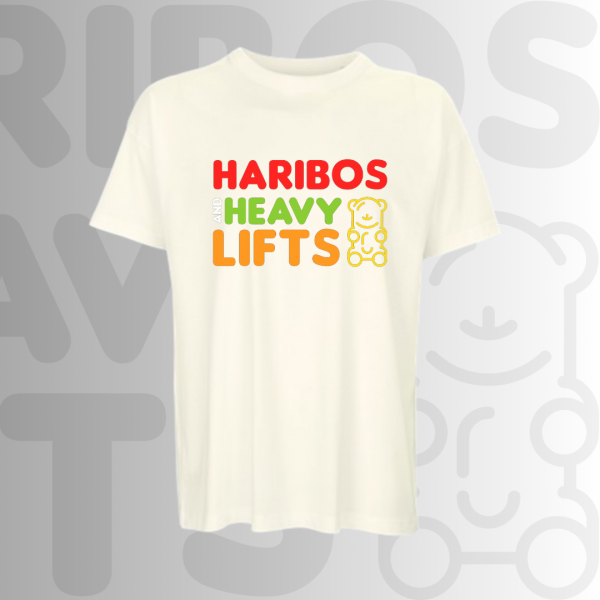 Oversize póló tarka Haribo mintával (férfi) - Image 2