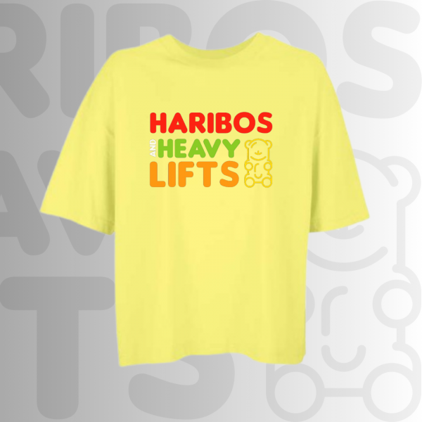 Oversize póló tarka Haribo mintával (női) - Image 2
