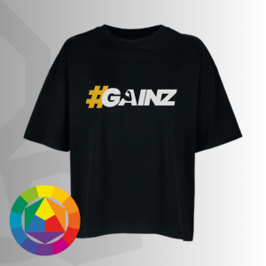 #GAINZ oversized póló választható színben (női)