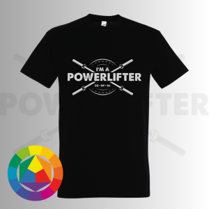I'm a Powerlifter edzőpóló választható színben (férfi)