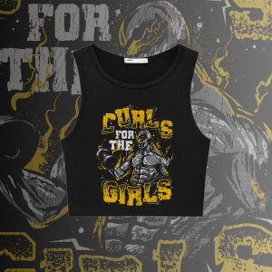Curls for the Girls croptop